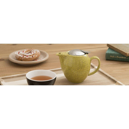 Zero Japan Crackle Color Series Bbn-02 Teapot - Artisan Green-Kiichin - The #1 Place for Japanese Goods in Your Hand!