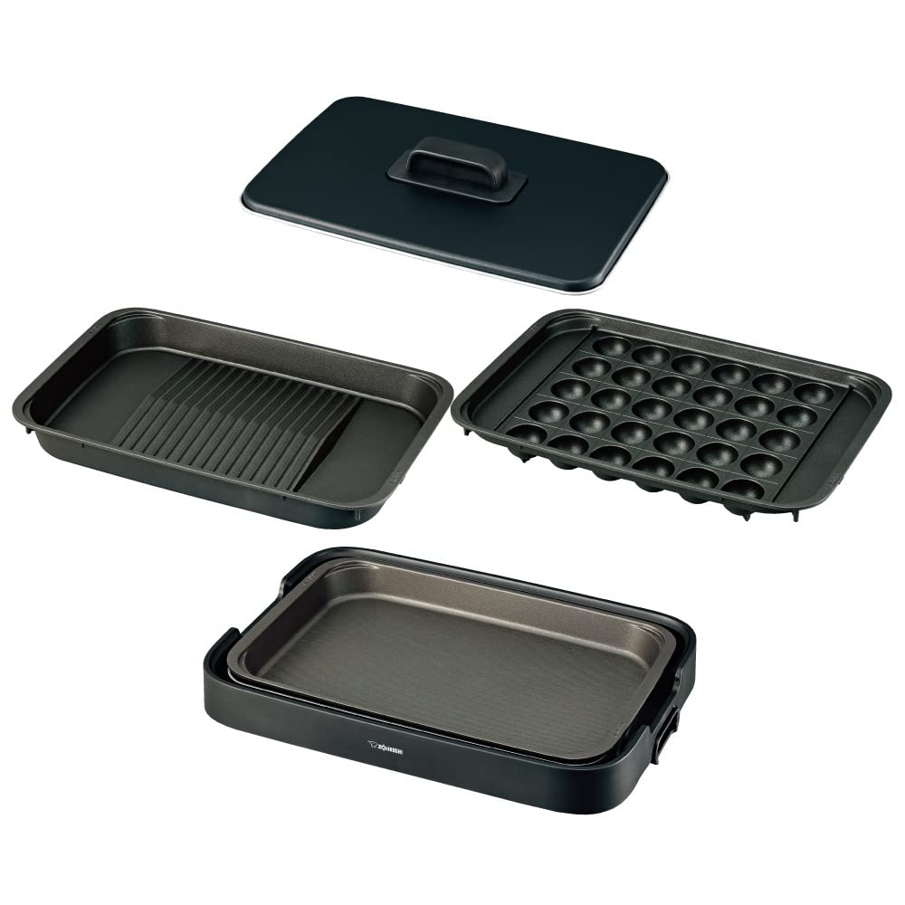 Zojirushi Ea-Kk30-Ba Hot Plate 3 Piece Set Yakiniku Takoyaki 