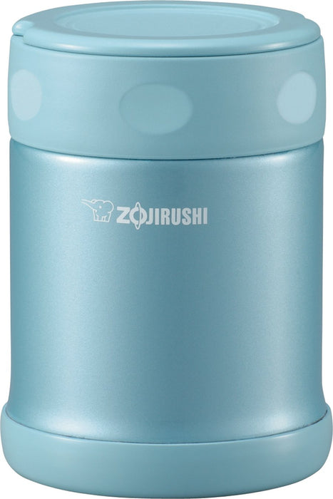 Zojirushi 350ml 水蓝色不锈钢食品罐 - Sw-Eae35-Ab