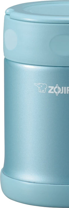 Zojirushi 350ml 水藍色不鏽鋼食品罐 - Sw-Eae35-Ab