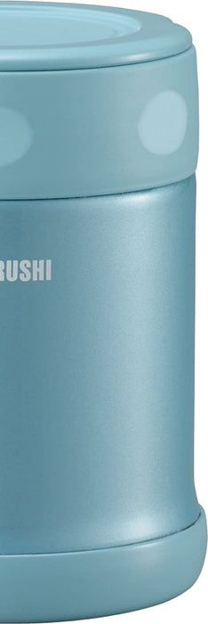 Zojirushi 350ml 水蓝色不锈钢食品罐 - Sw-Eae35-Ab