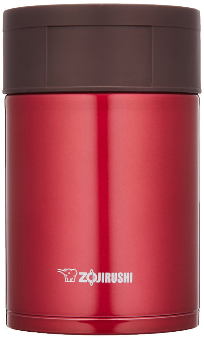 Zojirushi SW-HA45-RM 0.45L Stainless Steel Food Jar Red [Large Non-Disassemblable]