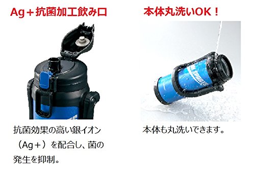 像印 2L 水瓶 SD-BC20-BB 藍色/黑色