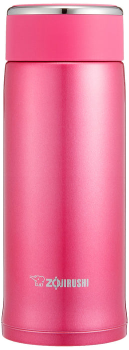 Zojirushi Floral Pink Stainless Mug - 360ml