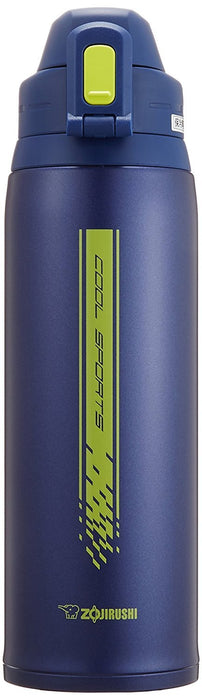 Zojirushi SD-ED10-AG 1.03L Stainless Steel Cool Bottle - Lime Blue